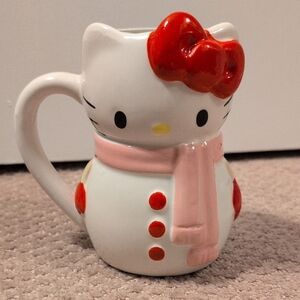 Hello Kitty with Scarf Ceramic Mug NWOT